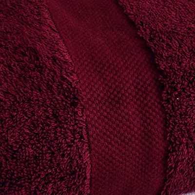 Bath Towel Maroon 70 X 140 Cm 100% Cotton 550 Gsm Set Of 01