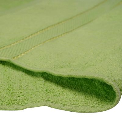 Bath Towel Green 70 X 140 Cm 100% Cotton 550 Gsm Set Of 04