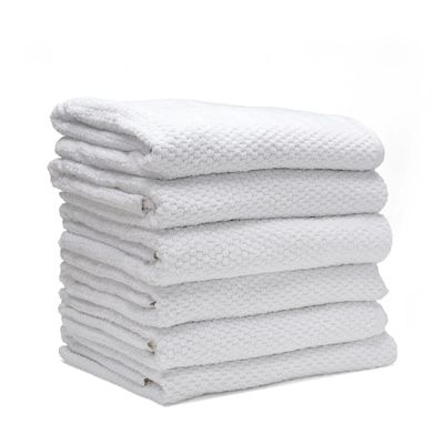 Bath Towel White 70 X 140 Cm 100% Cotton 650 Gsm Set Of 04