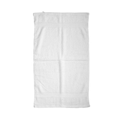Hand Towel White 40 X 70 Cm 100% Cotton 500 Gsm Set Of 01