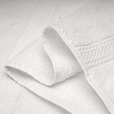 Hand Towel White 40 X 70 Cm 100% Cotton 500 Gsm Set Of 12