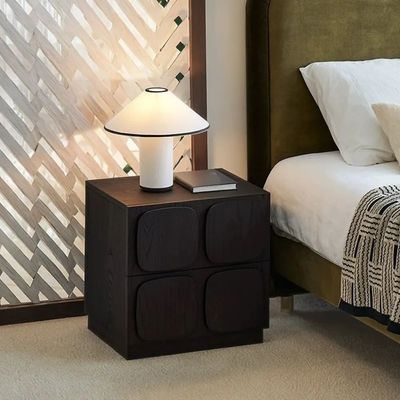 Modern Wooden Bedside Table.