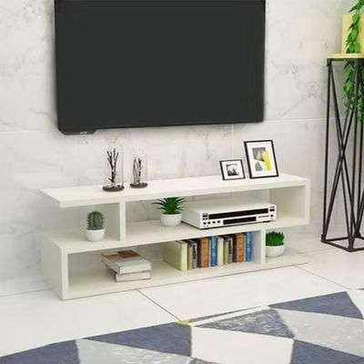 Modern TV and Coffee Table Living Room Home Furniture White 80 cm