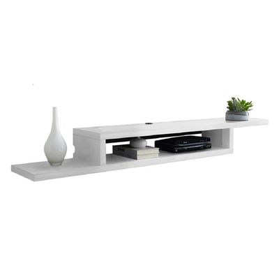 Modern TV and Coffee Table Living Room Home Furniture White 110 cm