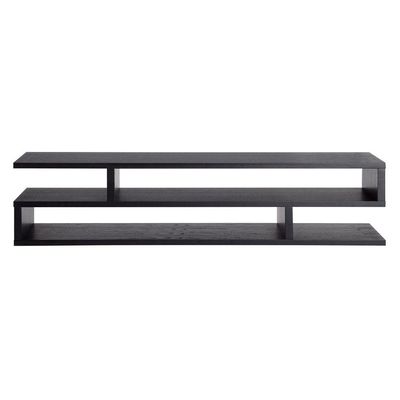 Modern TV and Coffee Table Living Room Home Furniture Black 110 cm