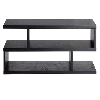 Modern TV and Coffee Table Living Room Home Furniture Black 100 cm
