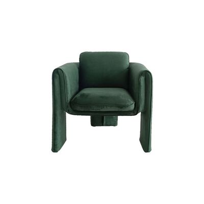 ROTAI Floria Lounge Chair with 2-Year Warranty | Soft Fabric Accent Armchair | D28 High-Density Foam | Spring Comfort | Metal & Plywood Frame | Modern Compact Chair for Living Room or Bedroom