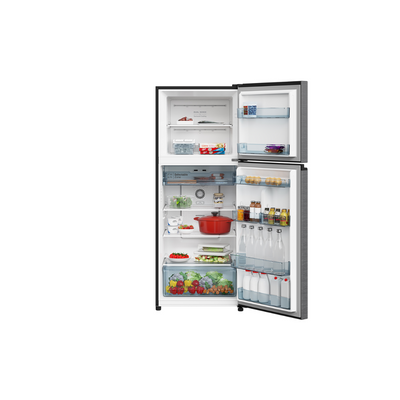 Hitachi 2 Door Refrigerator with Top Freezer 374L | Dual Sense Surround Cooling | Selectable Zone | Triple Power Filter