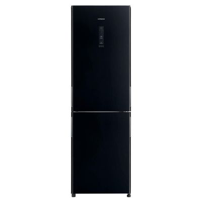 Hitachi Gross 410L Net 330L Refrigerator | Bottom Freezer | Dual Fan Cooling | Hybrid Freezing | Touch Screen Controller | RBG410PUK6X4GBK