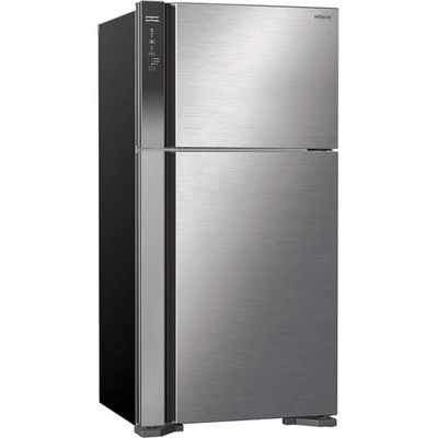 Hitachi 760L Gross 550L Net Top Mount Refrigerator | Dual Fan Cooling | Touch Screen Control | Stylish & Efficient | RV760PUK7K4BSL