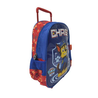 Paw Patrol Chase School Trolley Bag 16 Inch Multicolor Polyester Set of 01