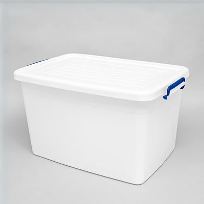 Heavy-Duty Plastic Storage Box with Lid – 200L Extra-Large Organizer for Home, Warehouse & Outdoor Storage