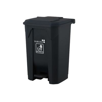 100L Pedal Dustbin – Extra-Large Trash Bin with Foot Pedal & Locking Lid – Ideal for Outdoor or Industrial Use (Black)