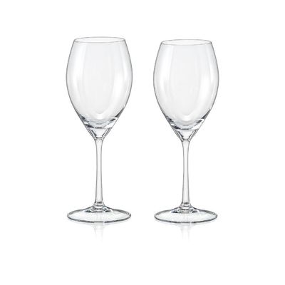 Crystalex White Wine Glass Sophia 390ml, Crystalline (Set of 2)