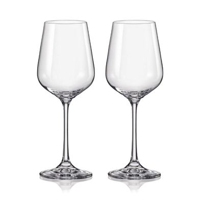 Crystalex White Wine Glass siesta 200ml, Crystalline (Set of 2)