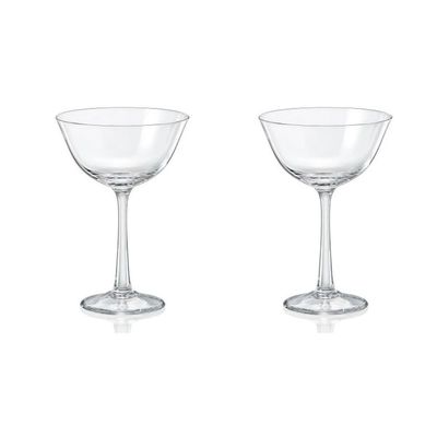 Crystalex Coupette, Cocktail Glass Pralines 170ml, Crystalline (Set of 2)