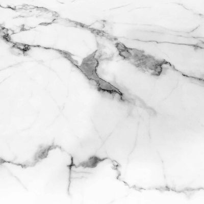 Maple Home Dining Table Granite Body Marble Patten Metal Base Kitchen Dining Restaurant Table  L120xW70xH75 - White