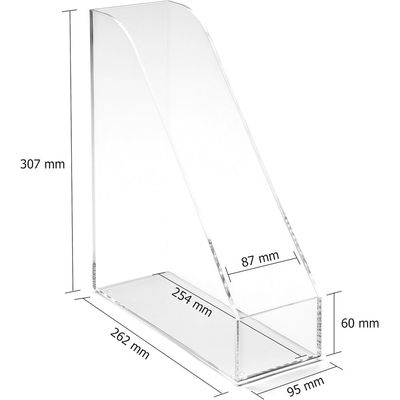 Acrylic Magazine Rack