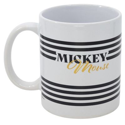 Disney Mickey Gold Ceramic Mug - 325 Ml