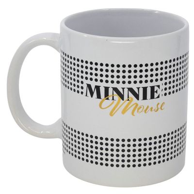 Disney Minnie Gold Ceramic Mug - 325 Ml