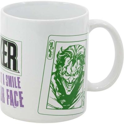 Dc Comic'S Ceramic Joker Ceramic Mug - 325 Ml