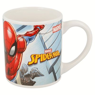 Marvel Spiderman Street Ceramic Mug - 240 Ml