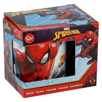 Marvel Spiderman Street Ceramic Mug - 240 Ml