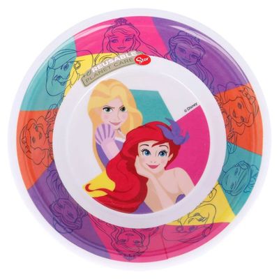 Disney Princess Bright & Bold Melamine Bowl W/O Rim