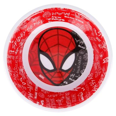 Marvel Spiderman Urban Web Melamine Bowl W/O Rim