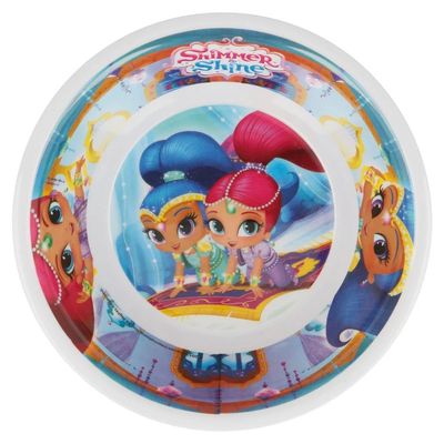 Disney Shimmer And Shine Melamine Bowl