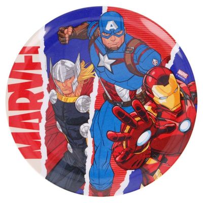 Marvel Avenger Comic Heroes Melamine Plate