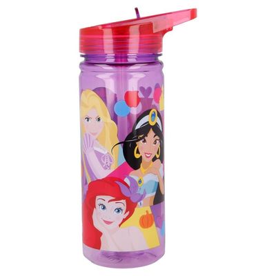 Disney Princess Bright & Bold Plastic Ecozen Water Bottle - 580 Ml