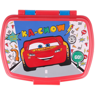 Pixar Cars Lets Race Plastic Lunchbox