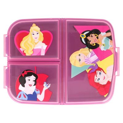 Disney Princess Bright & Bold & Plastic Lunchbox With Multi Compartment