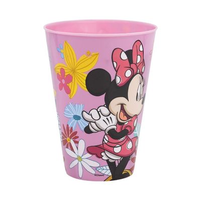 Disney Minnie Mouse Spring Look Plastic Easy Pp Tumbler - 430 Ml