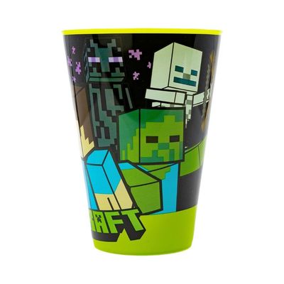 Mojang Minecraft Plastic Easy Tumbler - 430 Ml