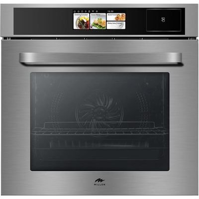 Millen 60cm Built In Electric Combi Steam Oven with TFT Display, 56 Smart Recipes, 66L - 3Y Warranty, MEOS 605 IX