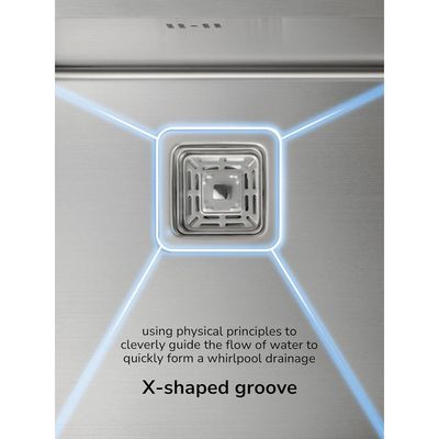 Premium Handmade Topmount Single Bowl Sink  - SUS 304 Stainless Steel, Soundproof, Satin Finish