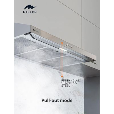 Millen 90cm Under Cabinet Stainless Steel Range Hood - MKH 903 IX, 3 Year Warranty