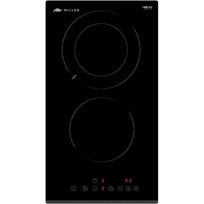 Millen 30cm Built-in Ceramic Hob with Booster & Italian Glass – MEH 303 BL