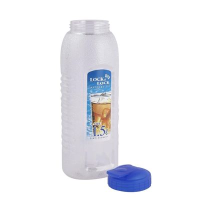 LocknLock Aqua 1.5L BPA-Free Water Bottle with Flip-Top Lid – Durable and Transparent Hydration Jug