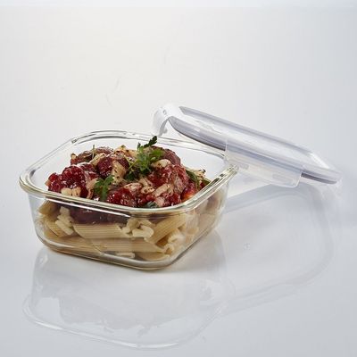LocknLock 750ml Oven Glass Square Container – Durable, Microwave Safe Food Storage Solution