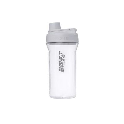 LocknLock Tritan Shake It Bottle Pro 850ml, Light Grey – Shatter-Resistant, Leak-Proof, and BPA-Free with Finger Loop