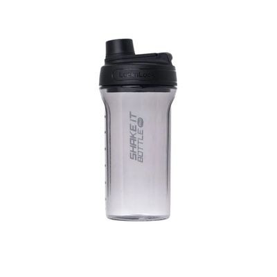 LocknLock Tritan Shake It Bottle Pro 850ml, Black – Shatter-Resistant, Leak-Proof, and BPA-Free with Finger Loop