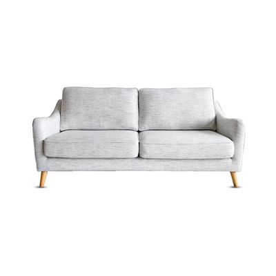 Rotai Maddox Sofa 3-Seater With 2-Year Warranty | Soft Fabric Upholstery | D28 High-Density Foam | Spring Seat Support | Pine Wood Frame | Modern Living Room Couch