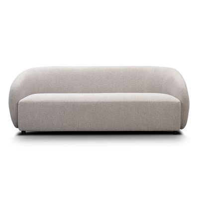 Rotai Aspen Sofa 3-Seater With 2-Year Warranty | Soft Fabric Upholstery | D28 High-Density Foam | Spring Support | Pine Wood Frame | Modern Living Room Couch