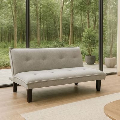Rotai Piana Sofa Bed With 2-Year Warranty | Convertible Sofa To Bed | Soft Premium Fabric Upholstery | High-Density Foam | Strong Base Support | Compact Folding Sofa | Modern Sofa Bed For Living Room