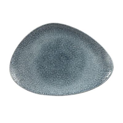 Churchill Studio Prints Raku Topaz Blue Round Dish – 16.8x18.5cm, 300ml, Ceramic - Set of 2