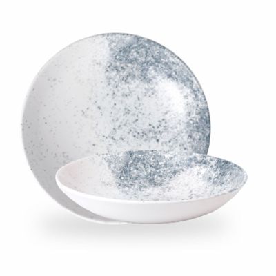 Churchill Studio Prints Haze Blue Evolve Coupe Bowl – 24.8 cm (248 mm) - Set of 2
