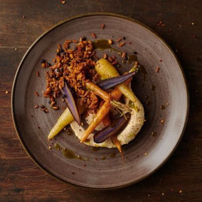 Churchill Stonecast Raw Brown Evolve Coupe Plate – 26cm - Set of 2